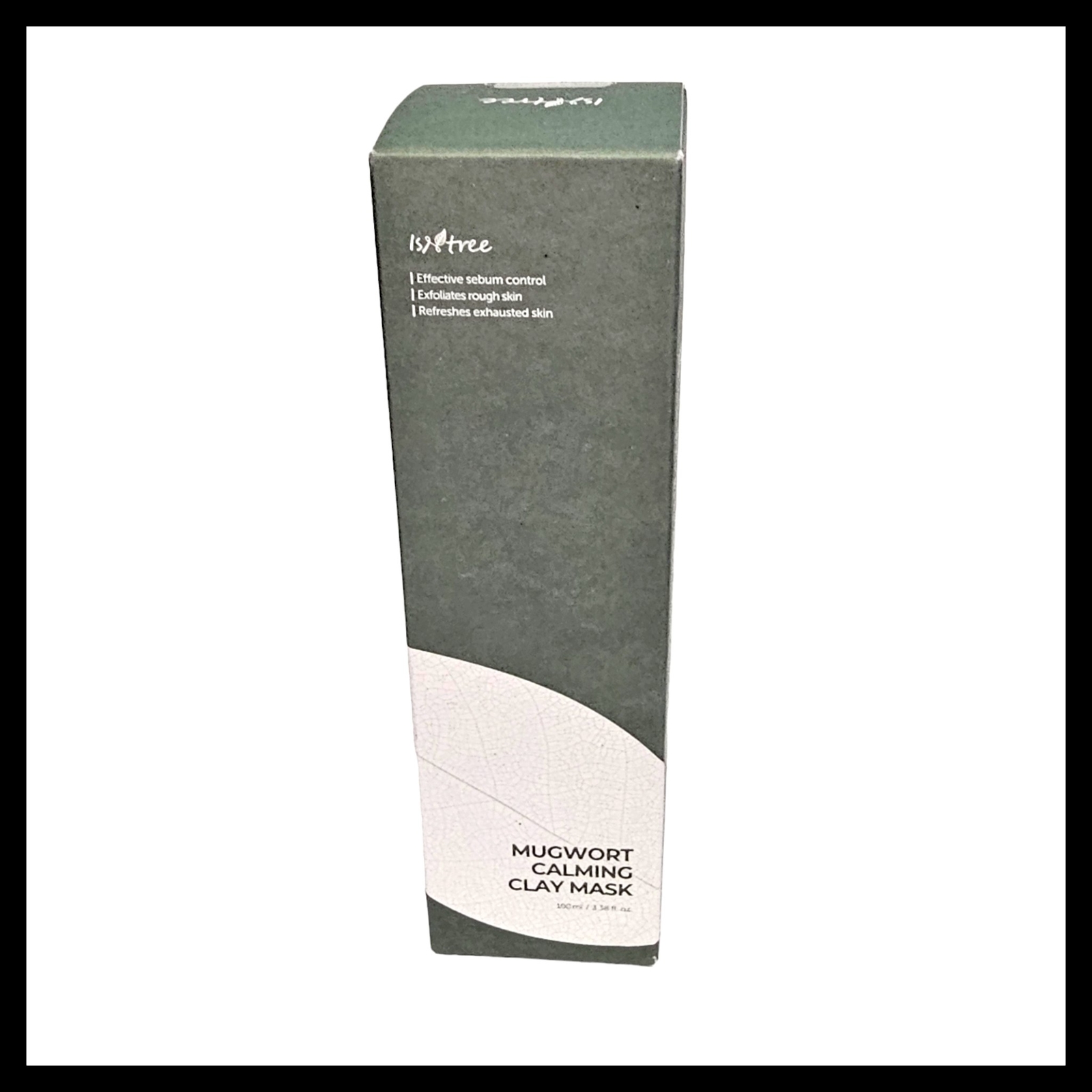Isntree Mugwort Успокаивающая глиняная маска с кожным салом в натуральную величину Новая в запечатанной корейской коробке 2690₽