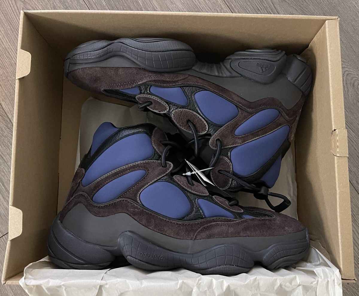 yeezy 500 black and blue