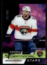 2021-22 Upper Deck Synergy Exceptional Stars Blue Jonathan Huberdeau 021/299