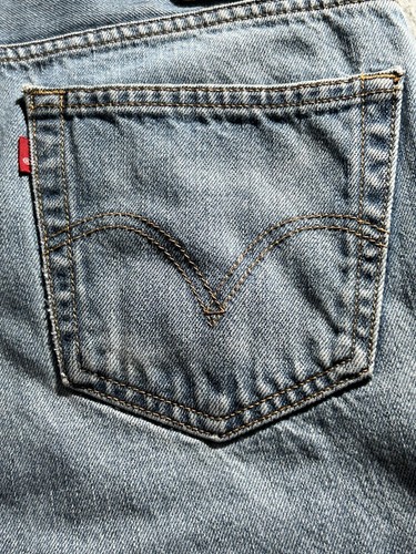 Vtg Levis 560 Jeans Mens W36 L30 Comfort Fit Baggy Y2K Loose Tapered Distressed - Picture 4 of 18