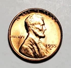 1955 S LINCOLN WHEAT PENNY UNC #C4179