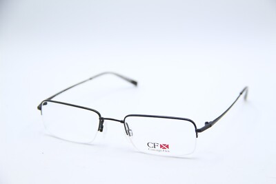 NEW CONCEPT FLEX CFX CX11607 BK BLACK AUTHENTIC EYEGLASSES 52-20