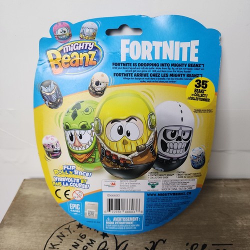 Mighty Beanz Fortnite Lot De 4 – Figurines Collection à Collectionner Qui Bougent !