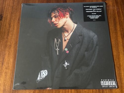 Yungblud Self Titled Limited Edition Pink Vinyl Record Album with Signed Insert