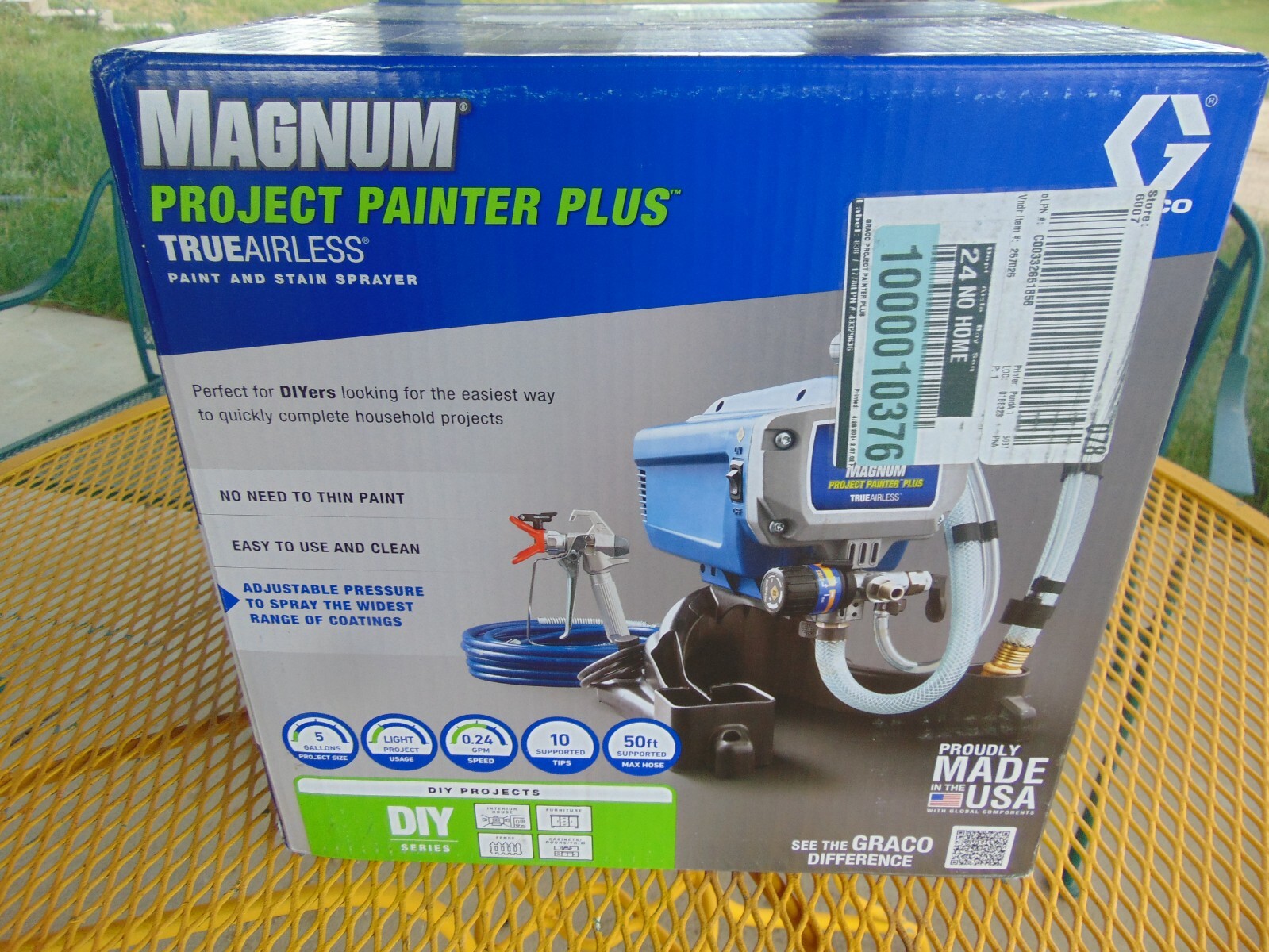 graco magnum project painter plus paint sprayer new sealed box eBay