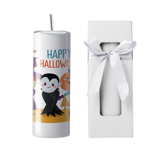 VEVOR 50Pack Straight Sublimation Tumblers Bulk Blank 20oz Stainless Steel White - Picture 12 of 12