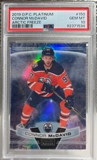 Connor McDavid Arctic Freeze /99 PSA 10 POP 6 2019 O-Pee-Chee OPC Platinum