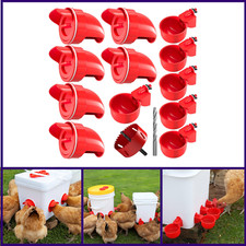 Chicken Feeder No Waste Automatic Poultry Feeder Auto Chicken Feeder Kit