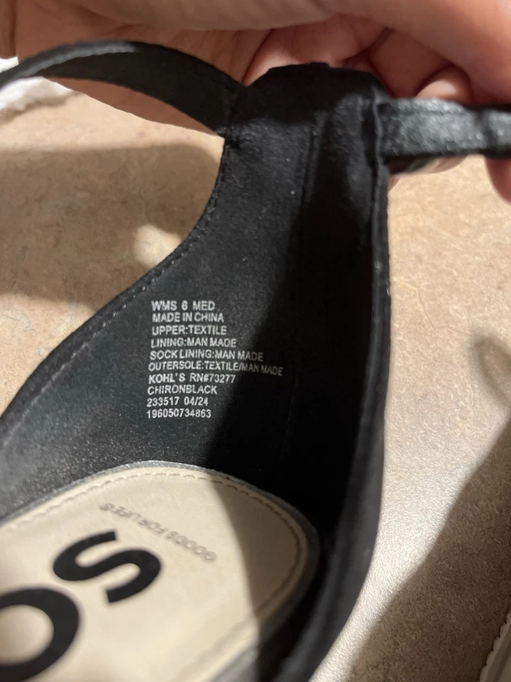 Zapatos de vestir High Lights para mujer talla 6 negros de tacón alto Foto 4 de 4