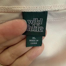 Wild-fable Women's Cream and Pink Dress