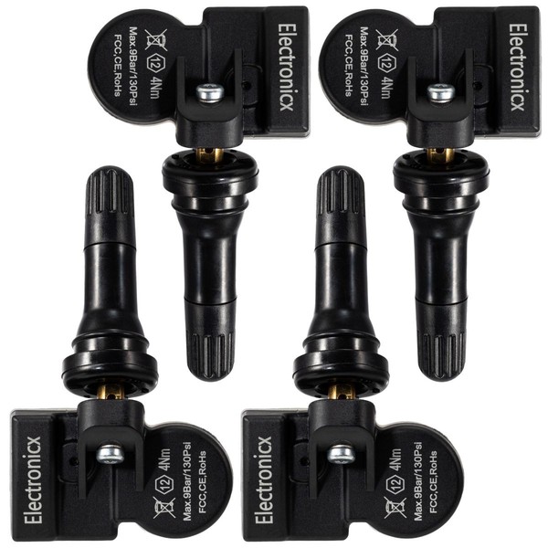 4X Reifendrucksensoren Rdks Sensoren Gummiventil FüR Opel/Vauxhall Adam 2012-201-image