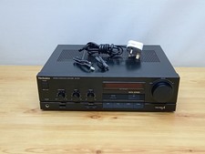 Vintage Technics SU-X101 Integrated Hi Fi Amplifier + Leads - Tested 