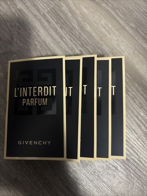 5 Givenchy L'interdit NEW EDP Spray 1mL /0.03oz each New