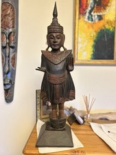 Hand Carved Balance Standing Buddha