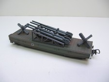 8,8cm Flak Geschützrohre Transport auf 4-achs Schwerlastwagen,EP II 1:87 H0 DC