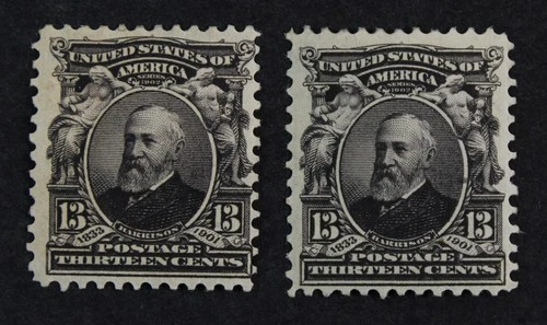 CKStamps: US Stamps Collection Scott#308 13c Harrison Mint H OG