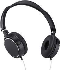 Wired Headphone, on Ear Headphones Lightweight Easy to Adjust Skin-Friendly for