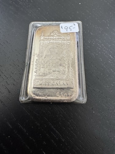 Rare! Vintage G.S.M. Collectors Ed.#0501 Mission Inn- 1 Troy Oz .999 Fine Silver - Picture 3 of 4