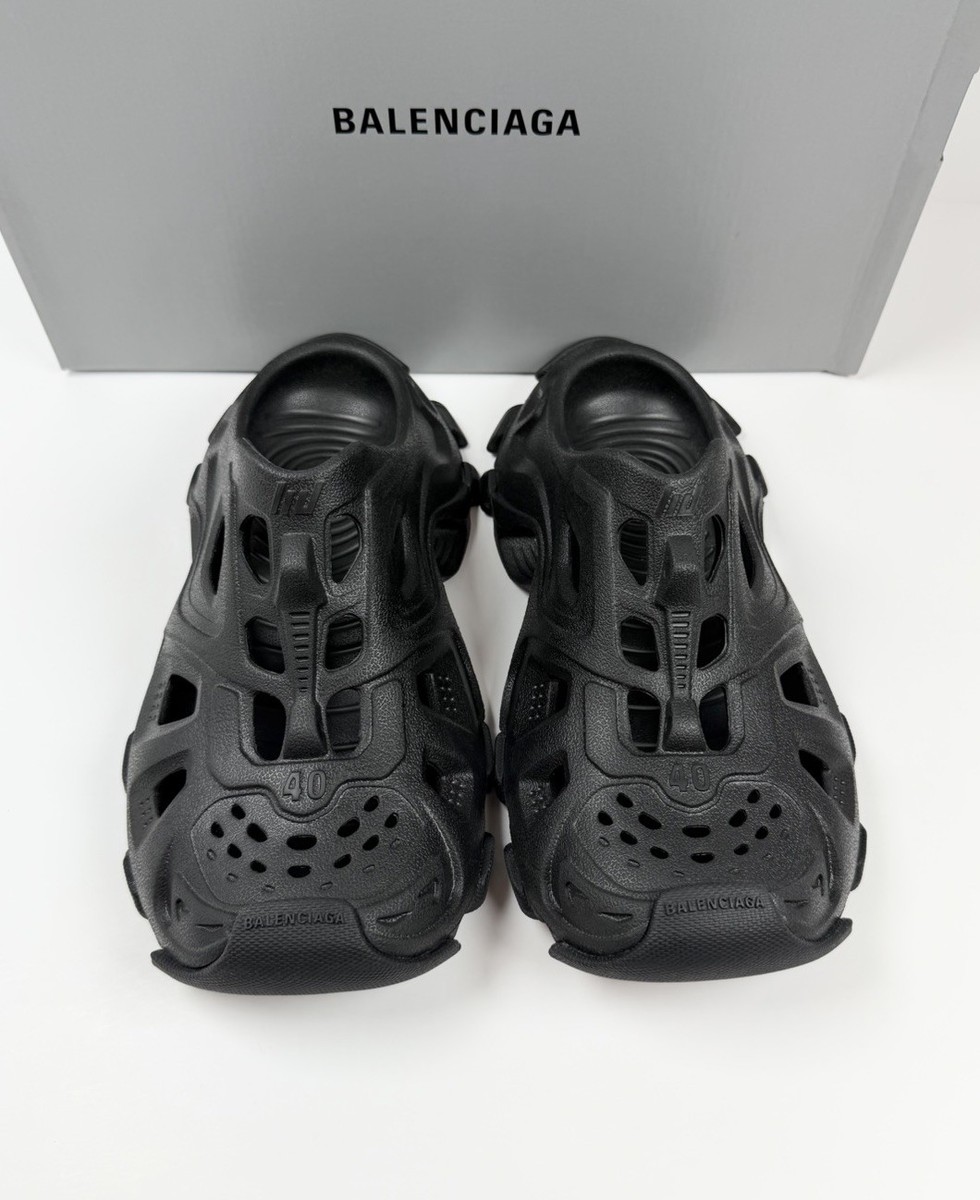 Size 40EU/7US - Balenciaga HD Mule Slip On Black NEW! | eBay