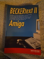 BECKERtext II Amiga (Data Becker, Commodore, ...