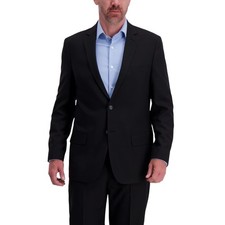 Haggar Mens Smart Wash with Repreve Classic Fit Flat Front Suit Separates Pant