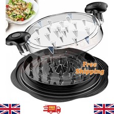 Large Chicken Shredder Tool Non-Slip Twist Meat Shredding Grinder handles Black