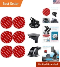 Heat Resistant Double-Sided Adhesive Stickers for Dash Cam & Phone Holders