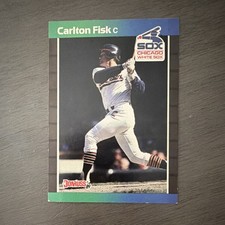 Donruss 1989 Carlton Fisk #101 Chicago White Sox Baseball Card Base Set