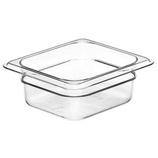 Cambro 62CW Camwear 1/6 Size 2-1/2 Deep Food Pan