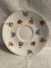 250e Vintage Crown Staffordshire Tea Cup & Saucer Floral Roses & Pansies FBC — photo 2