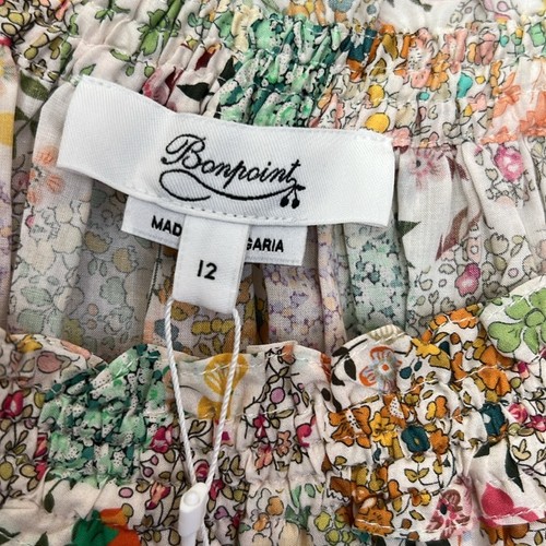 Bonpoint Liberty Goldie Floral Short Sleeve Dress Size 12 - Picture 6 of 12