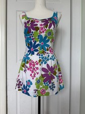 1960s Excellent Condition Peter Pan Sunblazer s Swimsuit/Dress