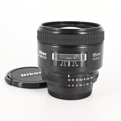 Nikon Nikkor AF 85mm f1.8 D Lens *Read #068