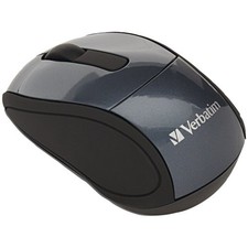 Verbatim 97470 Mouse - Optical Wireless - Graphite Radio Frequency - Usb -
