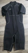Hevto Shorty Wetsuit Men 2mm Neoprene Front Zip for Surfing.. Sz ST