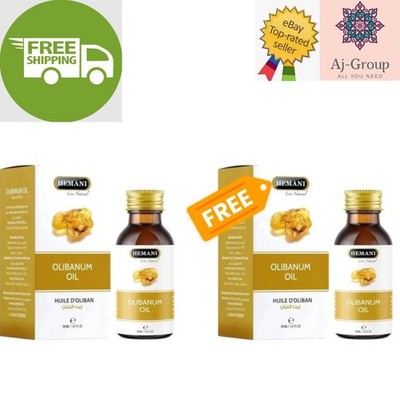 HEMANI Olibanum natural oil (30ml) 100% Natural  Buy ONE Get One FREE 