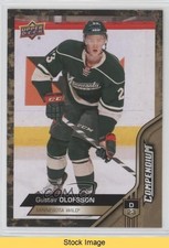 2016-17 Upper Deck Compendium Gold Gustav Olofsson #706 READ 0c3