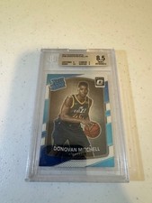2017 Donruss Optic #188 DONOVAN MITCHELL RC ROOKIE BGS 8.5