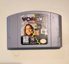 THQ WCW vs. nWo: World Tour Nintendo 64 N64 Wrestling Sports NTSC-U/C