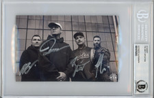 SIGNED The Amity Affliction Not Ghosts Album Art Card BAS Beckett COA AUTOGRAPH