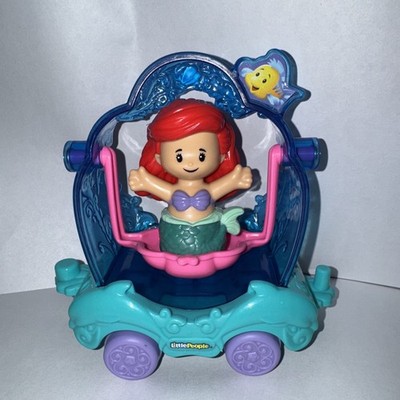 Fisher-Price Little People Disney Princess Ariel Flounder Parade Float Mermaid