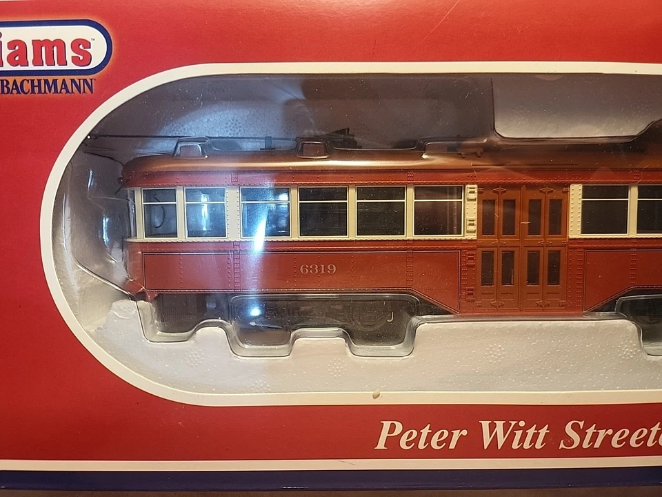 Williams by Bachmann 23902 PETER WITT STREETCAR-CHICAGO SURFACE LINES NIB - Image 4 of 4