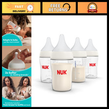 Natural Anti-Colic Baby Bottles, 5 oz, 4 Pack - Perfect Match for Feeding