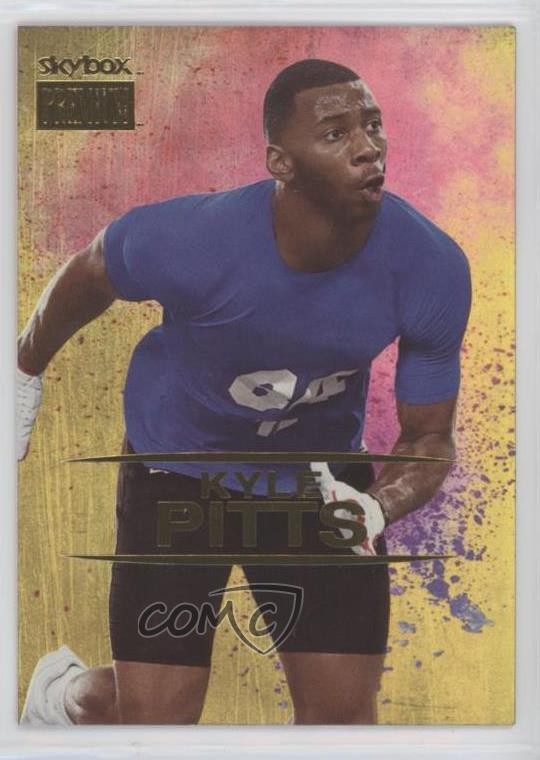 2021 Skybox Metal Universe Champions Premium Gold Kyle Pitts Rookie RC 0v39