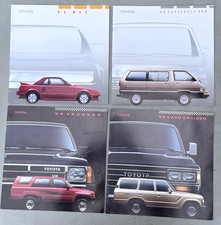 1989 Toyota Dealership Sales Brochure Catalog...