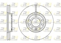 2X Roadhouse Bremsscheibe 6689.10 FüR Vectra Z02 Opel Saab CC YS3F 284,7Mm Z03