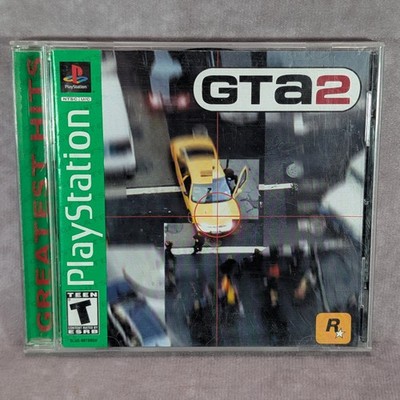 Grand Theft Auto 2 GTA2 PlayStation 1 PS1 Greatest Hits NTSC-U/C