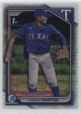 2024 Bowman Chrome Prospects Mega Box Mojo Refractor Curley Martha #BCP-168 09wc