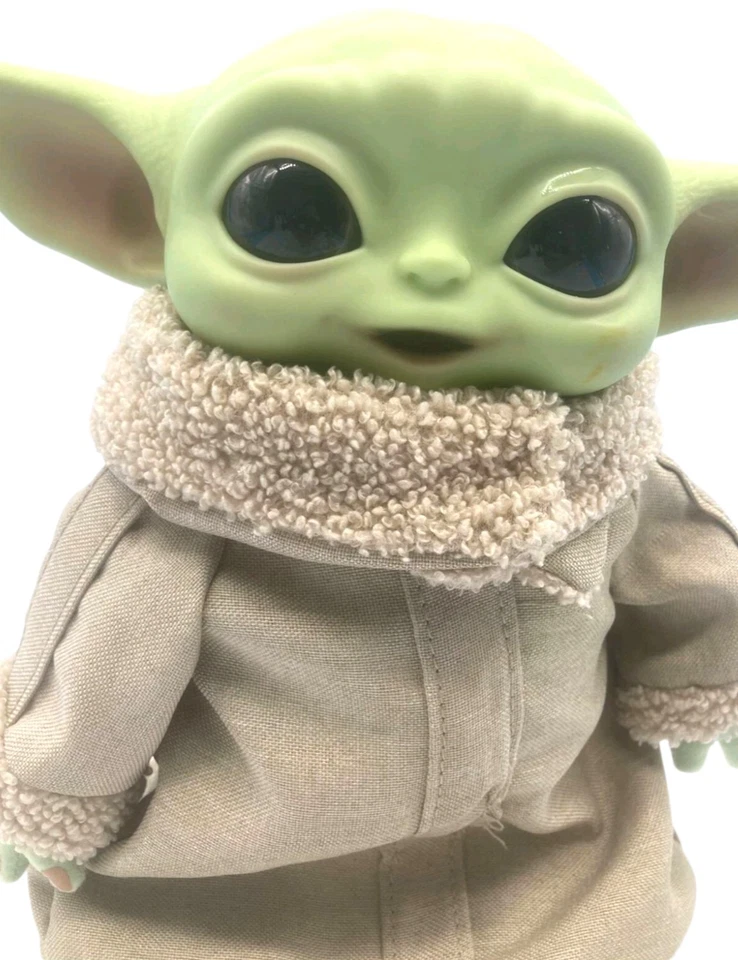 Плюшевая игрушка кукла Mattel Star Wars Mandalorian The Child Baby Yoda Grogu высота 12 дюймов - Изображение 3 из 4