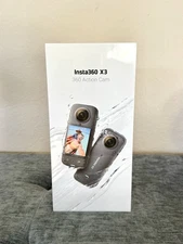 NEW SEALED Insta360 X3 - 5.7K Waterproof 360 Action Camera AI Editing- Black